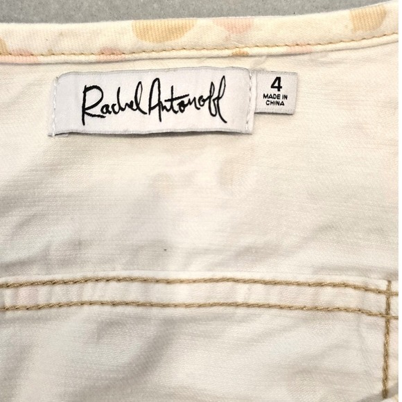 Rachel Antonoff Josh Mini Dress - Neopolitan Splatter Size 4